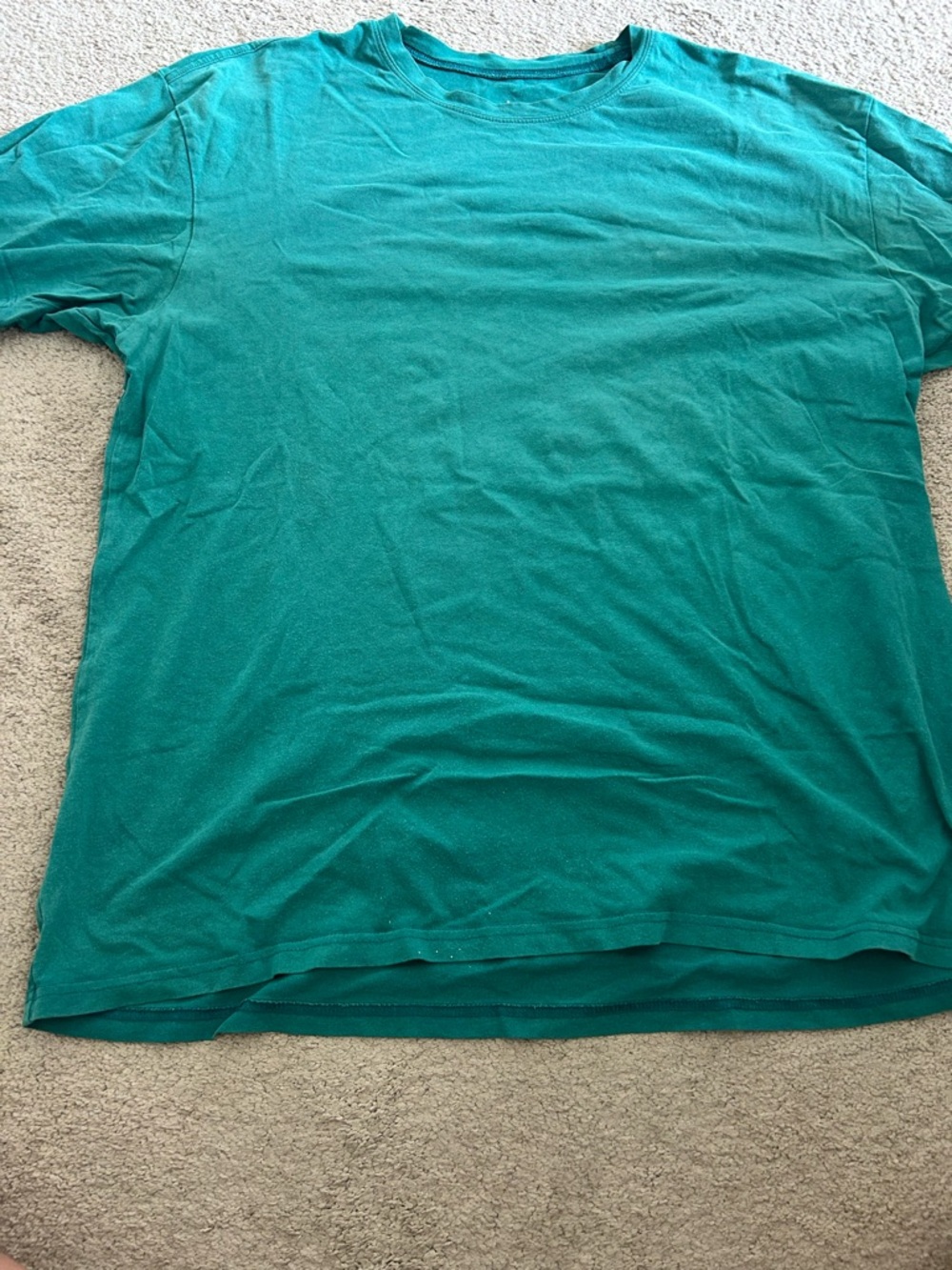 Men's Crew Neck T-Shirt - Teal